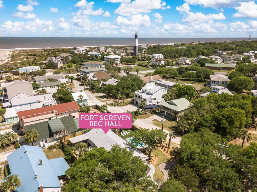 Fort Screven Rec Hall Tybee Island Exterior foto